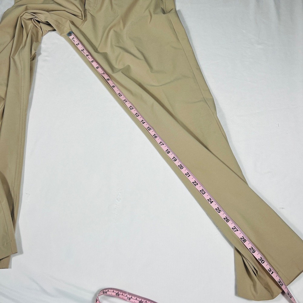Free Fly Mens Pants‎ Khaki Tan Performance Stretch 36 x 32 Golf Casual Travel - Picture 7 of 8